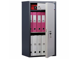 Шкаф металлический для документов AIKO "SL-87Т" ГРАФИТ, 870х460х340 мм