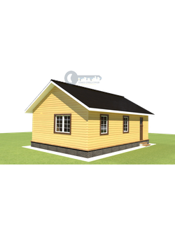 Б-24 ГАБАРИТНЫЕ РАЗМЕРЫ: (6Х9М) 1 ЭТАЖ, ОБЩАЯ ПЛОЩАДЬ: 60М²