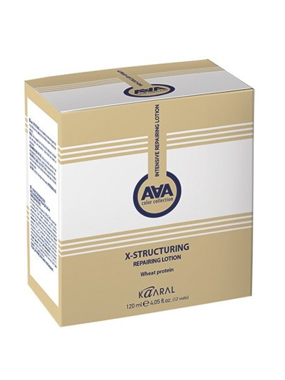 Kaaral AAA X-FORM Восстанавливающий лосьон для сильно поврежденных волос с пшеничными протеинами, 120 мл