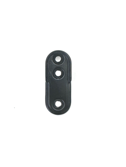 Штангодержатель для трубы овальной 30x15 мм, (черный)