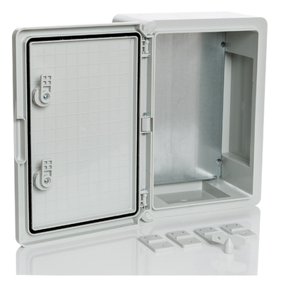 CamBox PP3002 Шкаф пластиковый с монтажной панелью, 250х350х150, непрозрачная дверца, IP65