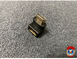 Переходник угловой HDMI (M) - HDMI (F) 90° (1080p 3D TV HDTV)