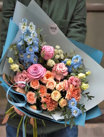 Букет "Pink sky"