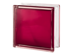 Cтеклоблок Vetroarredo MATTY RED 1919/8 WAVE (Италия)