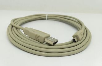 Кабель USB A штекер - mini B штекер 4pin 3м