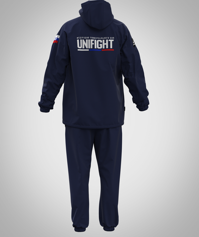 Ветрозащитный костюм на молнии  BRAVEGARD UNIFIGHT темно-синий