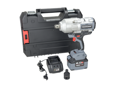 Аккумуляторный гайковерт бесщеточный ударный PROFIPOWER T-2000N (0187)