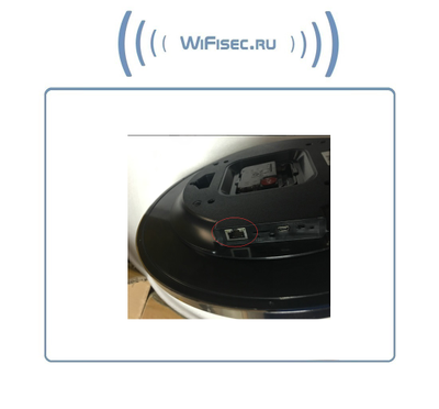 IP видеоняня WiFi/LAN (Настенные часы  чёрные, круглые) с аккумулятором и с DVR, Full HD 2 Mp (HDSmartIPC)