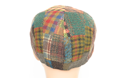 шерстяная кепка шотландская клетка