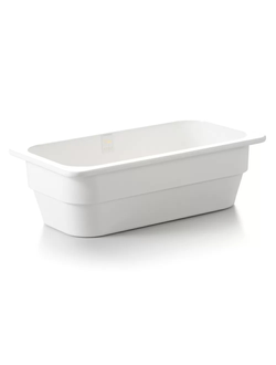 Гастроёмкость 1/3-100, меламин, цвет белый