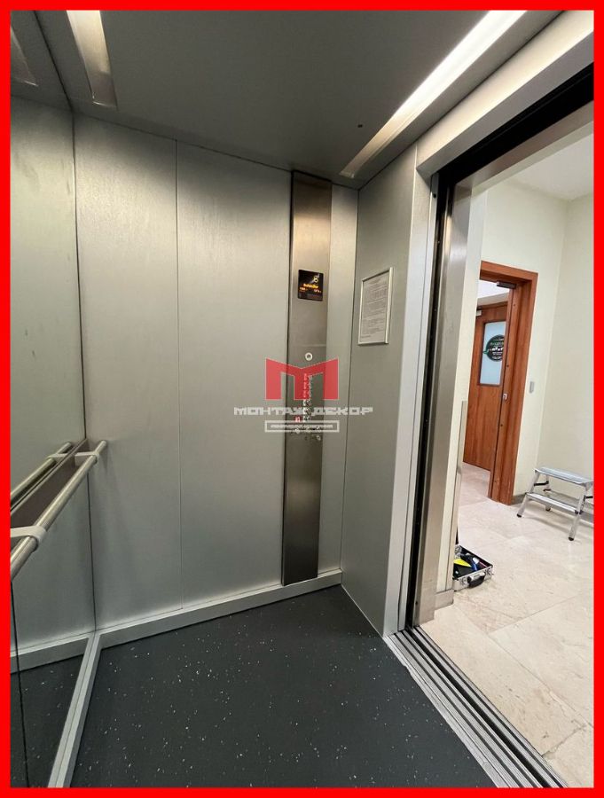 Внутренняя отделка лифта плёнкой