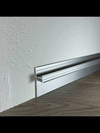 Теневой плинтус скрытого монтажа Pro Design 7209 Анодированный