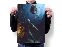 Плакат Witcher, Ведьмак №12