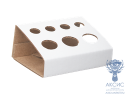 Подставка из картона под емкости для пигмента, 1 шт