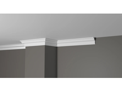 Потолочный плинтус с гладким профилем из дюрополимера Decor Dizayn (Декор Дизайн)- DD22