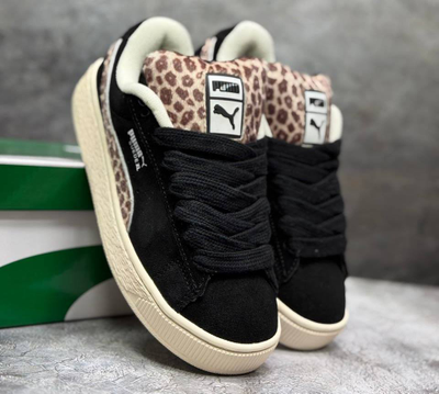 Кроссовки Puma Suede XL Black Animals Leopard