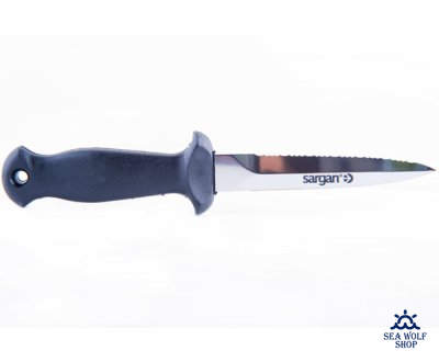 Нож подводный Sargan "ТУРГОЯК" зеркальный для дайвинга