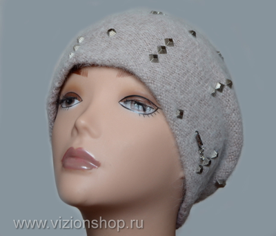 Vizio Италия шапка 5800 CL розовая цвет 17