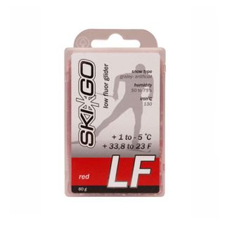 Парафин Ski-Go  LF  Red     +1/-5 старый снег 60г. 69001