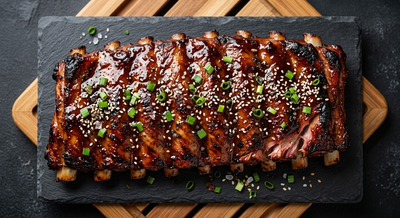 ФИРМЕННЫЕ СВИНЫЕ РЕБРА BBQ