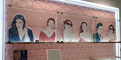 Гипсовая панель ORIGAMI артикул E-0001