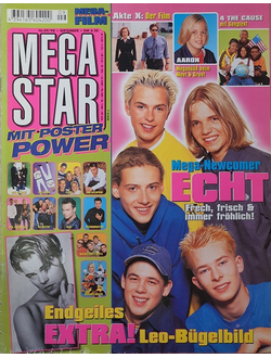 Mega Star Magazine, Иностранные журналы о поп музыке купить в Москве, Intpressshop, Intpress