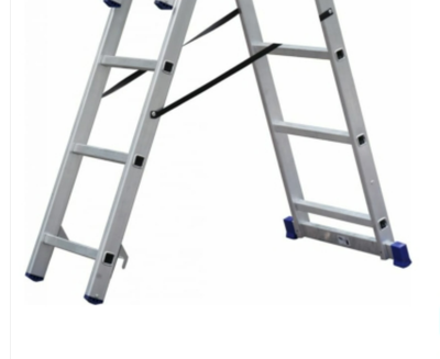 Лестница алюминиевая трёхсекционная 9 ступеней, SMARTY/SN011-309