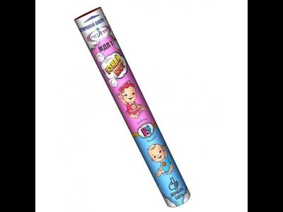 Цветной дым для гендер пати