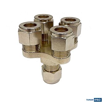 Мульти фитинг OD 4 в 1 Ø3/8"