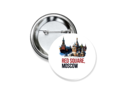 Значок закатной Путин, Россия №32