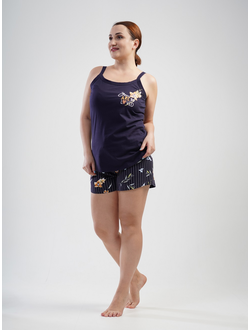 Комплект женский с шортами Vienetta - 110153 8975