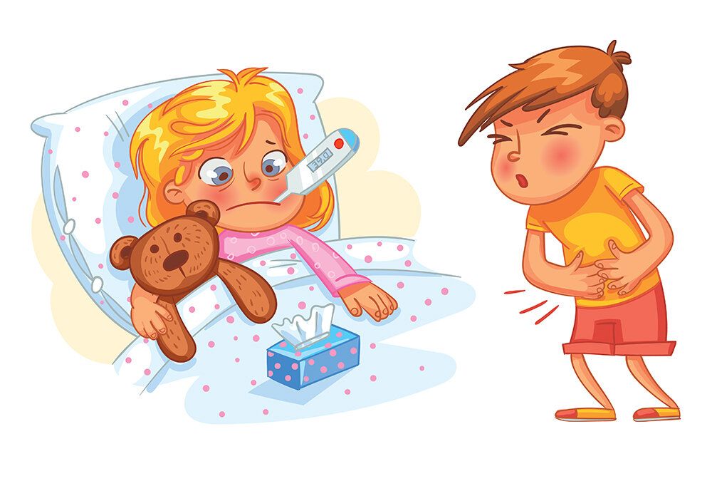 Плакат из чбд на заднем плане