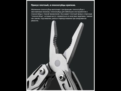 Мультитул Xiaomi NexTool Mini Flagship Multifunctional Pliers NE20146