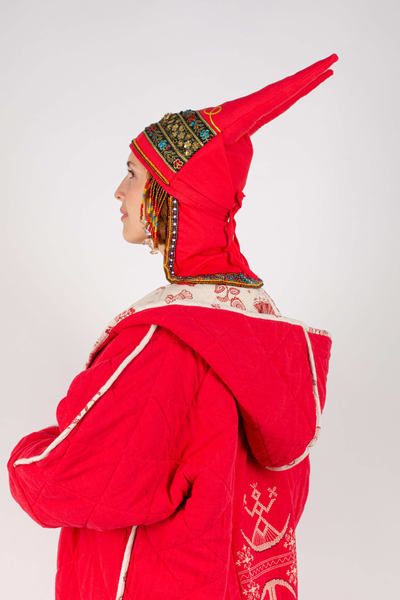 Кичка рогатая с позатыльней - по Рязанскому образцу