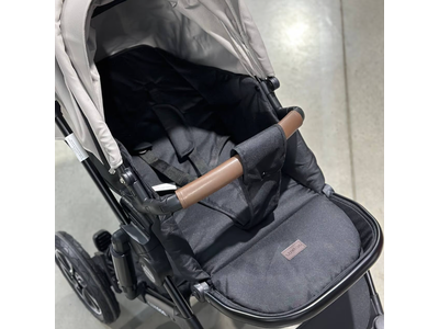 Детская коляска 3 в 1 Luxmom 808 Серый Экокожа