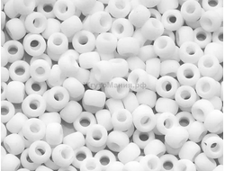 Бисер Toho 15/0 0041F Opaque-Frosted White / Матовый непрозрачный белый