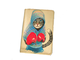 Обложка на автодокументы с принтом "Кот-боксёр"