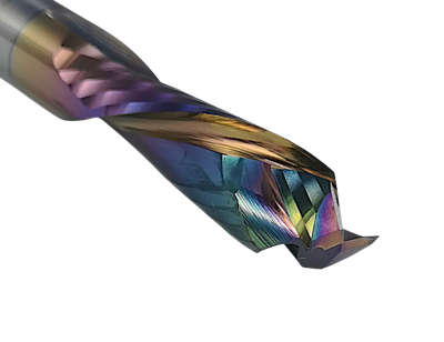 Фреза чистовая компрессионная спиральная 10x52 s10x100 Z2+2 HM