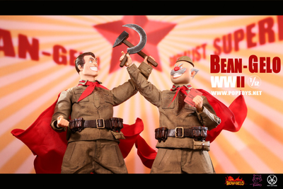 Красноармеец-рабочий Кайл - Коллекционная ФИГУРКА 1/12 Bean Gelo Series The working class soldier Kyle (BGS017) - POPTOYS
