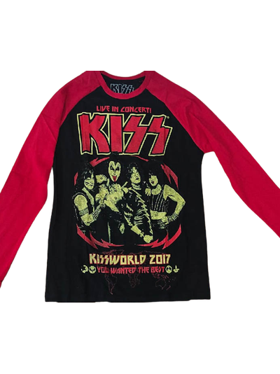 KISS - tour 2017 - лонгслив