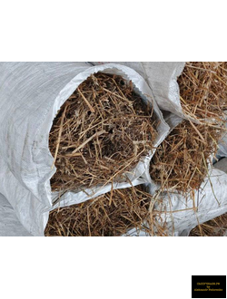 сено молома в мешках