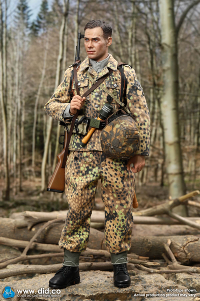 Немецкий солдат  - Коллекционная фигурка 1/6 scale WWII German 12th SS Panzer Division Oberschu?tze (D80171) - DiD