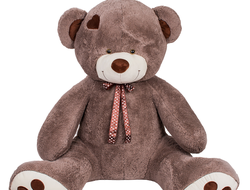 Гигантский плюшевый медведь 260 см кофейный Тони