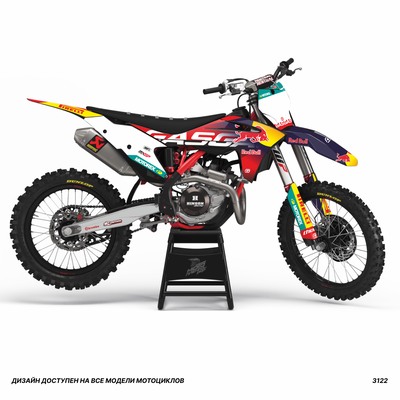 GASGAS EC MC 2021 2022 2023 наклейки мотопленка рф графика купить гас гас gasgas