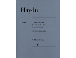 Haydn. Konzert C-dur Hob.VIIa:1 für Violine und Orchester: für Violine und Klavier