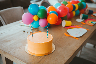 Оформление детского дня рождения в стиле "Радуга" "№ 1463