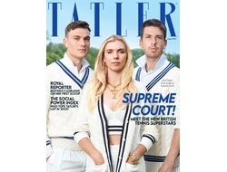 Tatler British Magazine August 2023 Jack Draper, Katie Boulter, Cameron Norrie Cover, Intpressshop