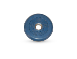 Диск обрезиненный черный 31 мм MB BARBELL 2,5 кг в Воронеже