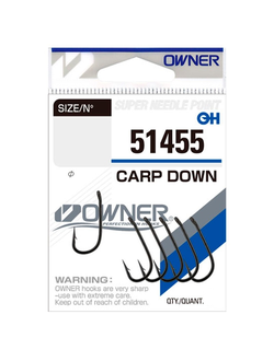 Крючки Owner 51455 Carp Down