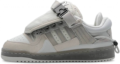 Кроссовки Adidas x Bad Bunny Forum Low Grey зимние